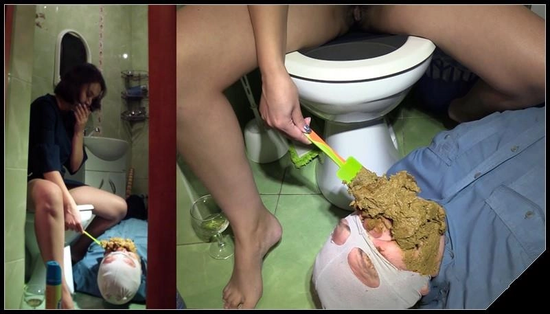 [Poo19.com - ScatShop.com] MilanaSmelly - Erotic toilet slavery 2 [Scat, pissing, shit, Femdom ,Toilet Slavery, Domination, Eat shit ]