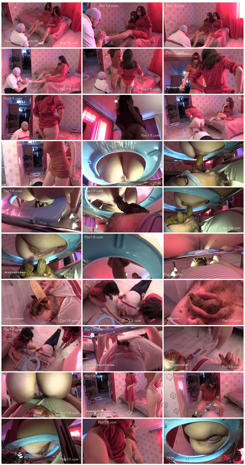 New Mistress, and Karina s new record [Scat, pissing, shit, defecation, Femdom ,Toilet Slavery, Domination, Eat shit , Humiliations]