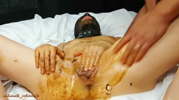 Amateur couple speculum scat fuck