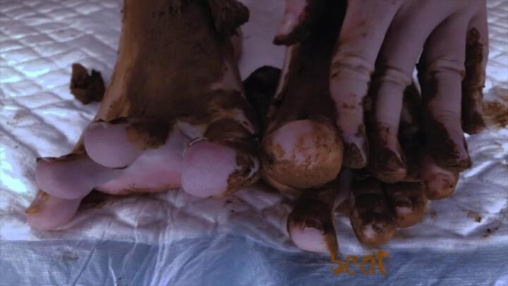 AMAZING Shit on my Sweet Feet with DirtyBetty