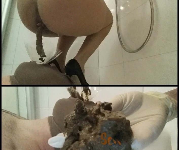 CandieCane – New Scat Humiliation Session Toilet