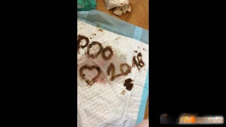 Diana Spark – My first video in 2018 with-Shit and Period