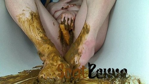 Dirty Barbara Crazy – Orgasm With Shit In The Bathroom