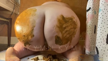 Screenshot 4 from early morning fill in my sexy panties with Blackrasbaby P1