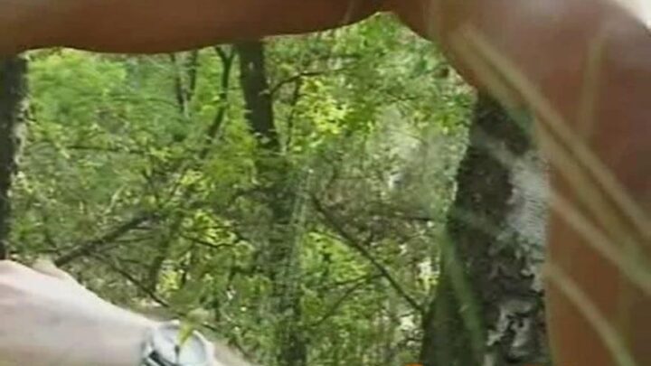 Fanny Steel – Two Girls Piss A Man In The Wood