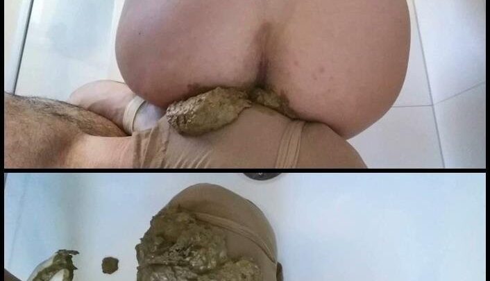 Femdom Scat – Womens club shit in his face and torture him