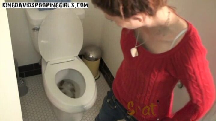 KingDavidPoopingGirls – Drew Huge Toilet Poop. P1