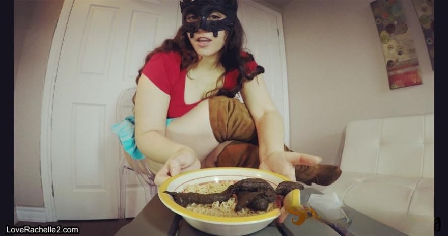 LoveRachelle2 – Poop Ramen. Delicious! EAT WITH ME Instructions