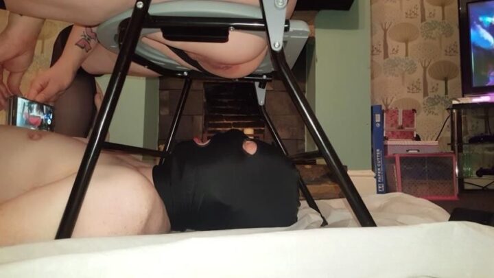 Mistress Mya – Mistress Mya drowns slave in piss and shits balls of poop in his eager mouth