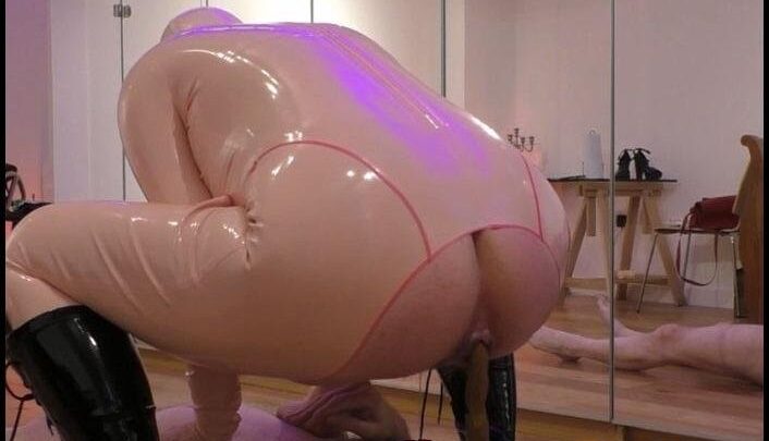 MistressEvilyne – My Shit All Over Your Cock And Face