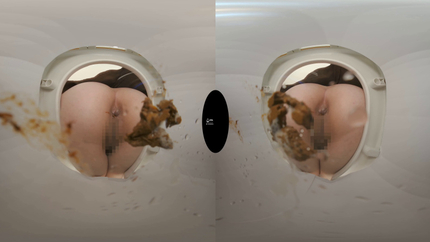 Screenshot 3 from MRVR-005 Enjoying Masochistic Men as Human Toilets Part-2 P1
