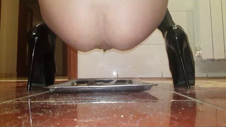 Prepares Caviar In Black Stockings