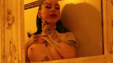 Screenshot 5 from Red-Haired Mistress Smeared Her Husband’s Slave With Her Shit. P1