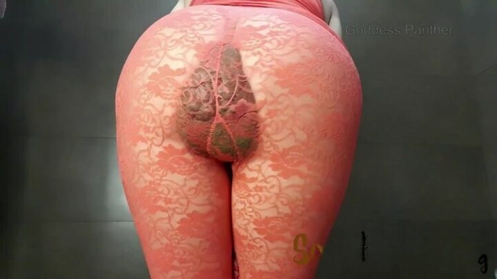 Red Smeared Tights