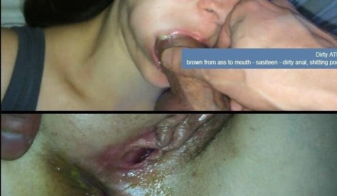 Sasiteen – Dirty ATM brown from ass to mouth