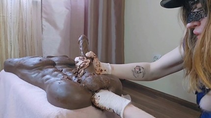 Screenshot 1 from Sex doll training How to fuck a guy with shit. P1