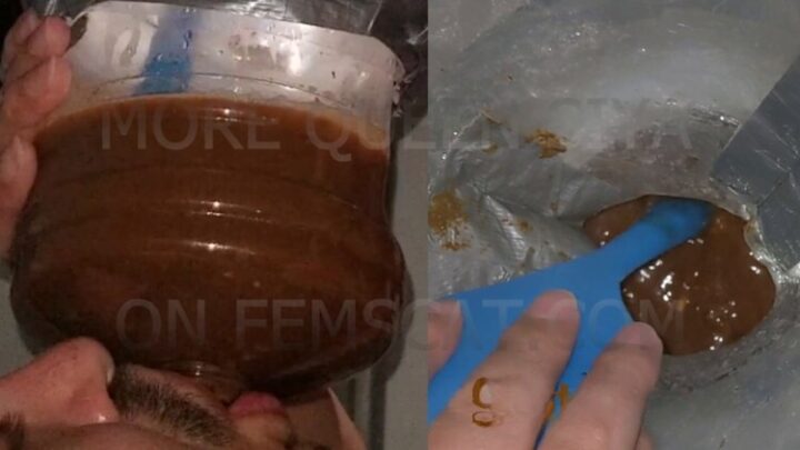 SSBBW Queen Siya – Foot fetish + Eating one dark colored load