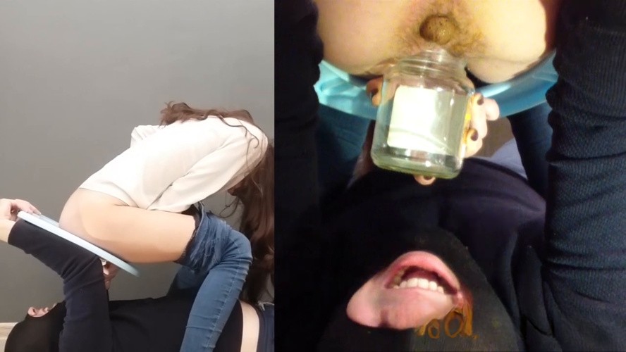 suppkakiem – Alina is powerful pooping in mouth after constipation 4 days