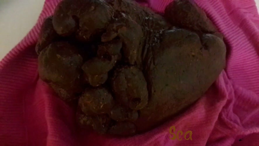 Thefartbabes – Pink cotton shorts poop