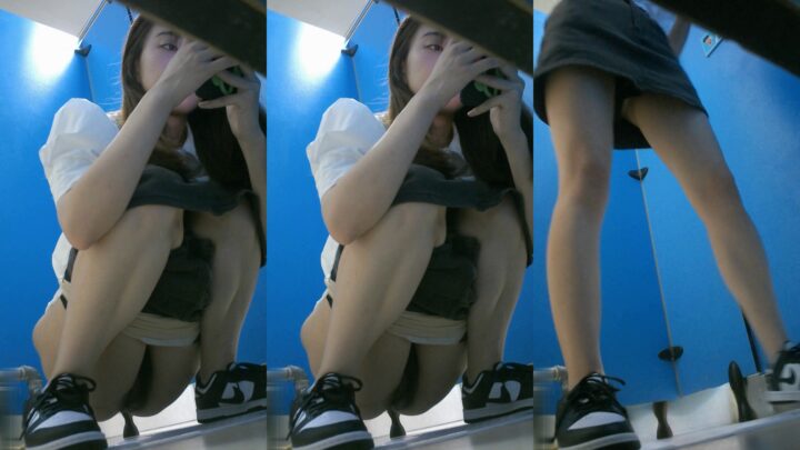 Thick Thighs Wide Open Pissing View P1