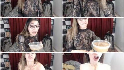Screenshot 2 from Webcam Show Eating Shit and drinking Vomit. P1